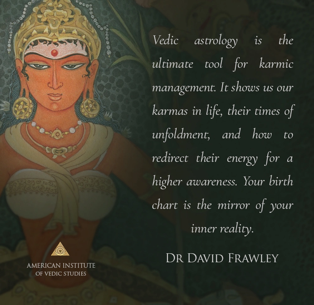 Vedic Astrology Quote Dr David Frawley